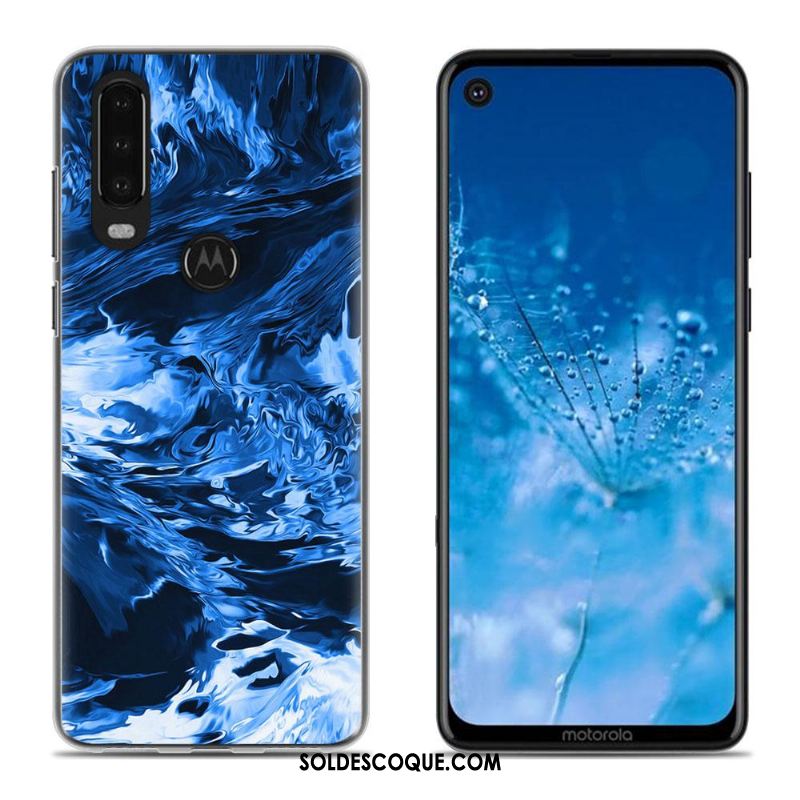 Coque Moto G8 Blanc Dessin Animé Téléphone Portable Étui Peinture Soldes