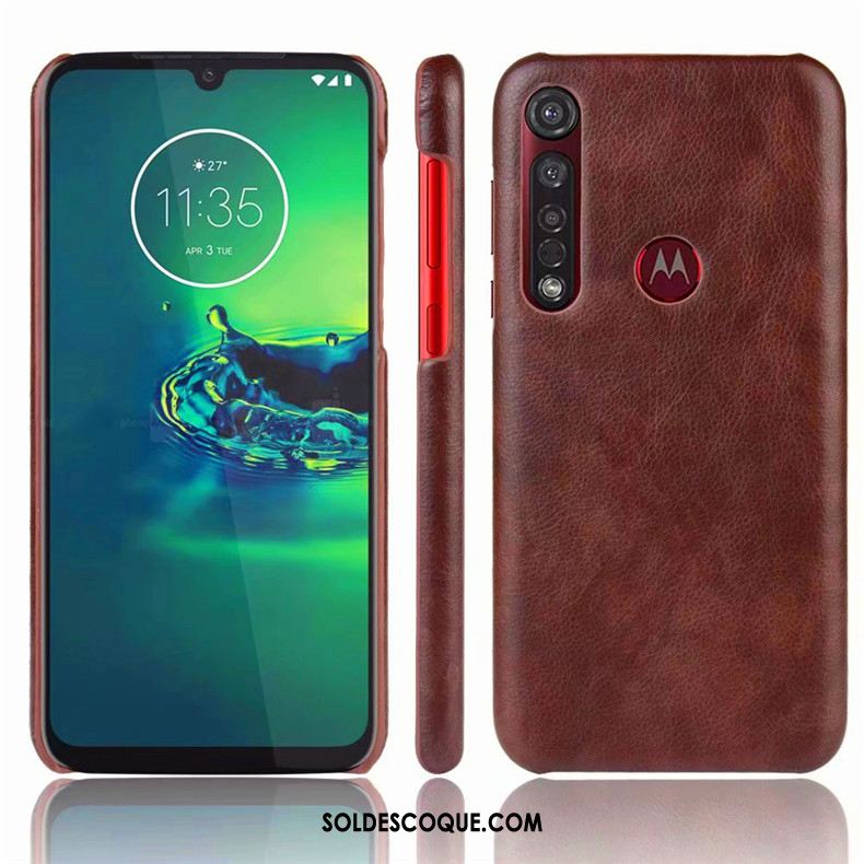 Coque Moto G8 Plus Bleu Protection Incassable Simple Téléphone Portable Pas Cher