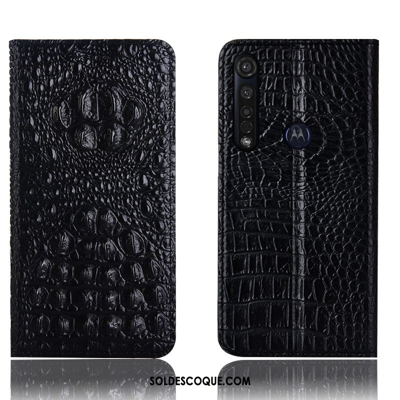 Coque Moto G8 Plus Crocodile Protection Incassable Tout Compris Bleu Pas Cher