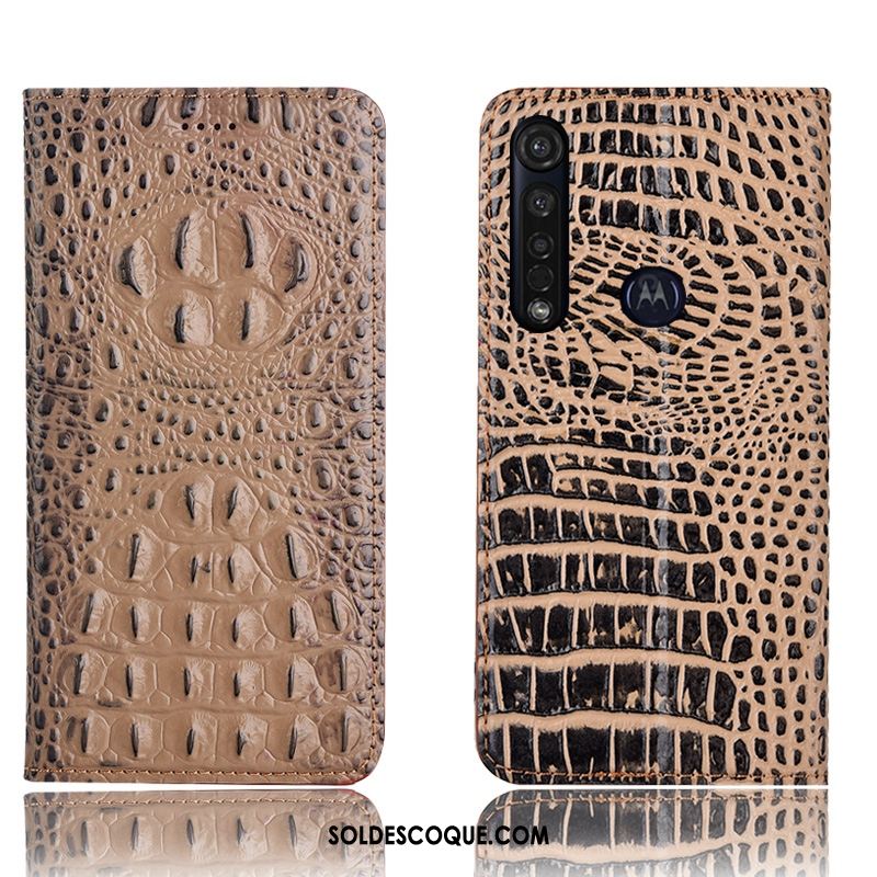 Coque Moto G8 Plus Crocodile Protection Incassable Tout Compris Bleu Pas Cher