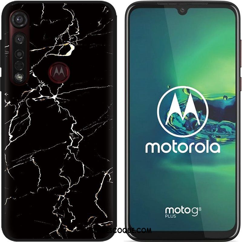 Coque Moto G8 Plus Délavé En Daim Chaud Pu Étui Dessin Animé Soldes