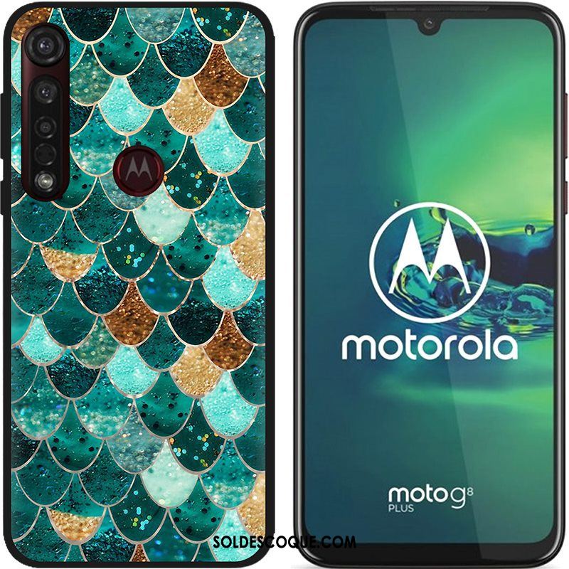 Coque Moto G8 Plus Délavé En Daim Chaud Pu Étui Dessin Animé Soldes