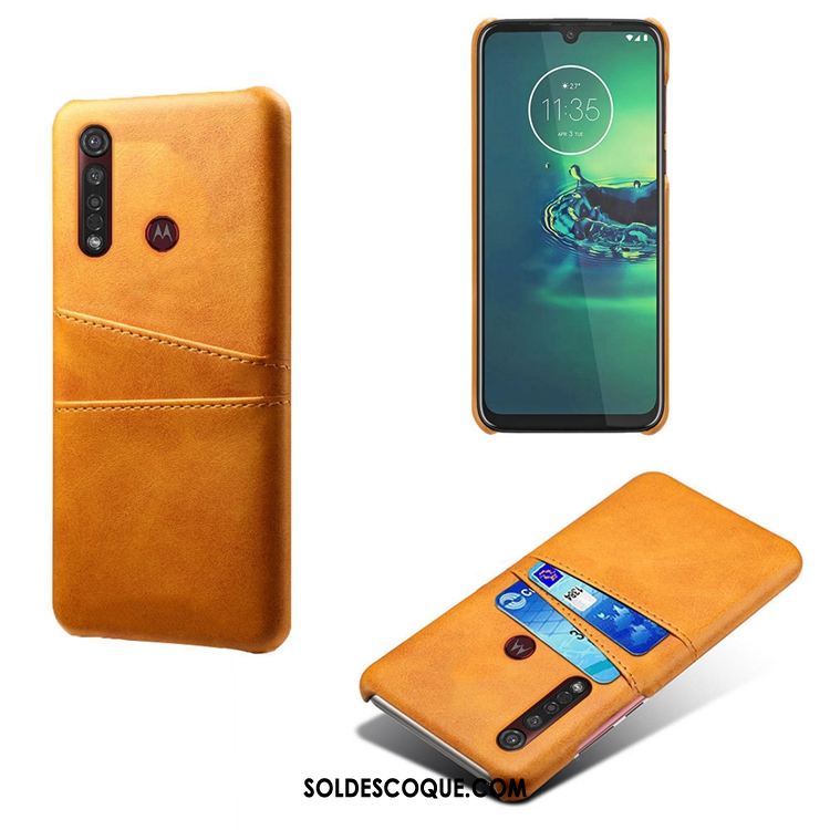 Coque Moto G8 Plus Incassable Modèle Fleurie Petit Sac Carte En Ligne