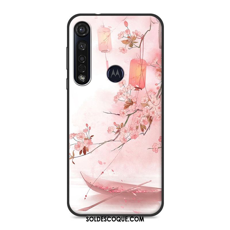 Coque Moto G8 Plus Ornements Suspendus Étui Vent Protection Téléphone Portable En Vente