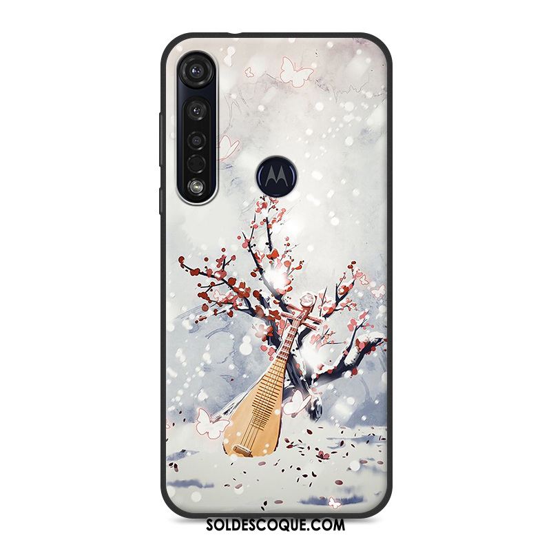 Coque Moto G8 Plus Ornements Suspendus Étui Vent Protection Téléphone Portable En Vente