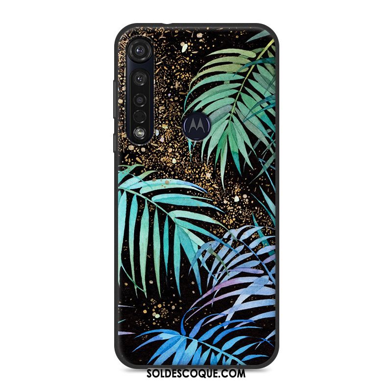 Coque Moto G8 Plus Tendance Délavé En Daim Téléphone Portable Fluide Doux Tout Compris Soldes