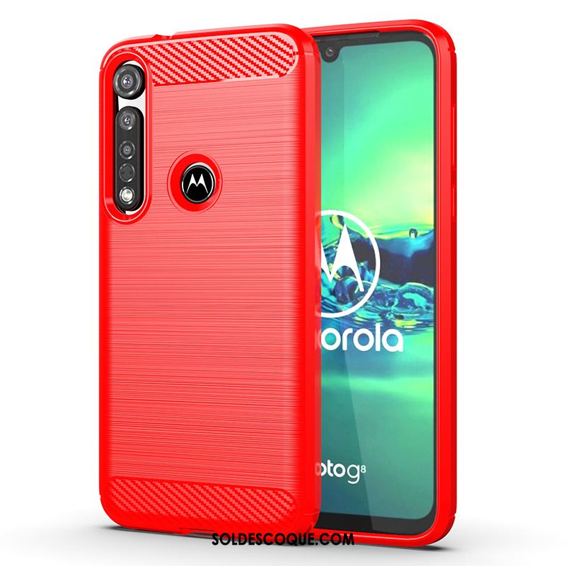 Coque Moto G8 Plus Étui Simple Protection Gris Silicone Housse En Ligne