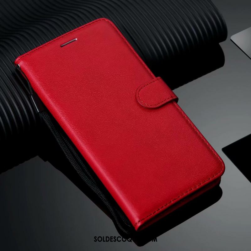 Coque Moto G8 Power Tendance Téléphone Portable Clamshell Étui En Cuir Rose En Vente