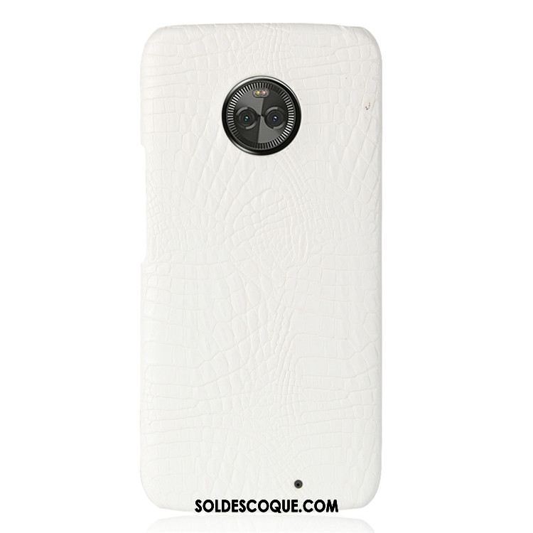 Coque Moto X4 Couvercle Arrière Étui Protection Difficile Crocodile Modèle En Vente