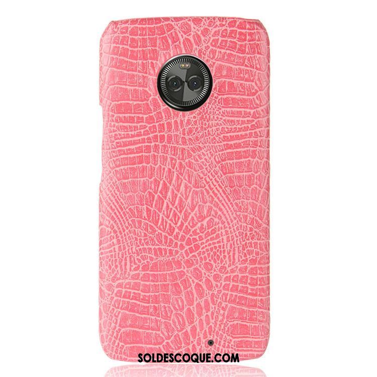 Coque Moto X4 Couvercle Arrière Étui Protection Difficile Crocodile Modèle En Vente