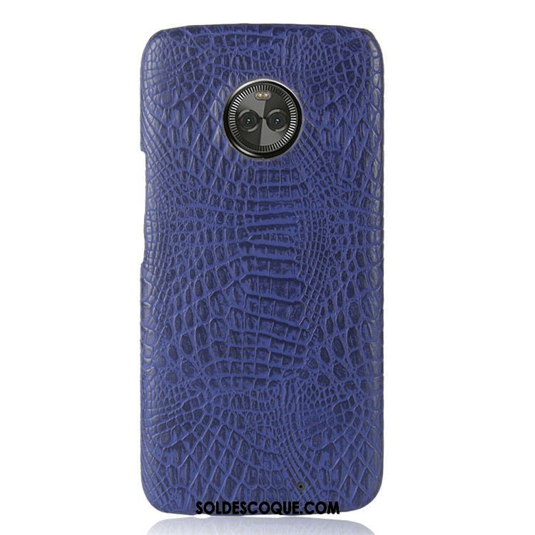 Coque Moto X4 Couvercle Arrière Étui Protection Difficile Crocodile Modèle En Vente