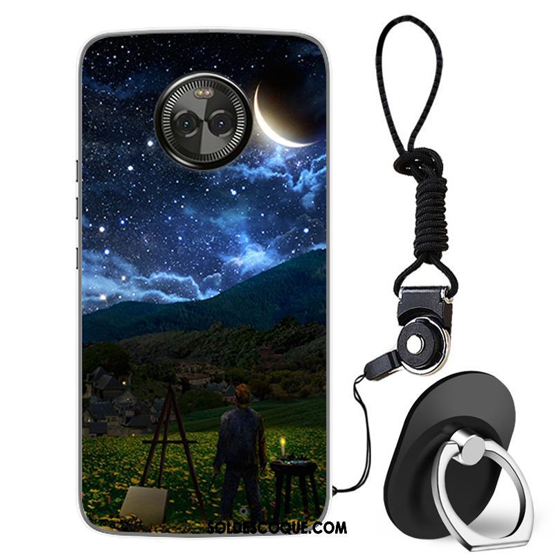 Coque Moto X4 Créatif Tout Compris Fluide Doux Dessin Animé Téléphone Portable Pas Cher