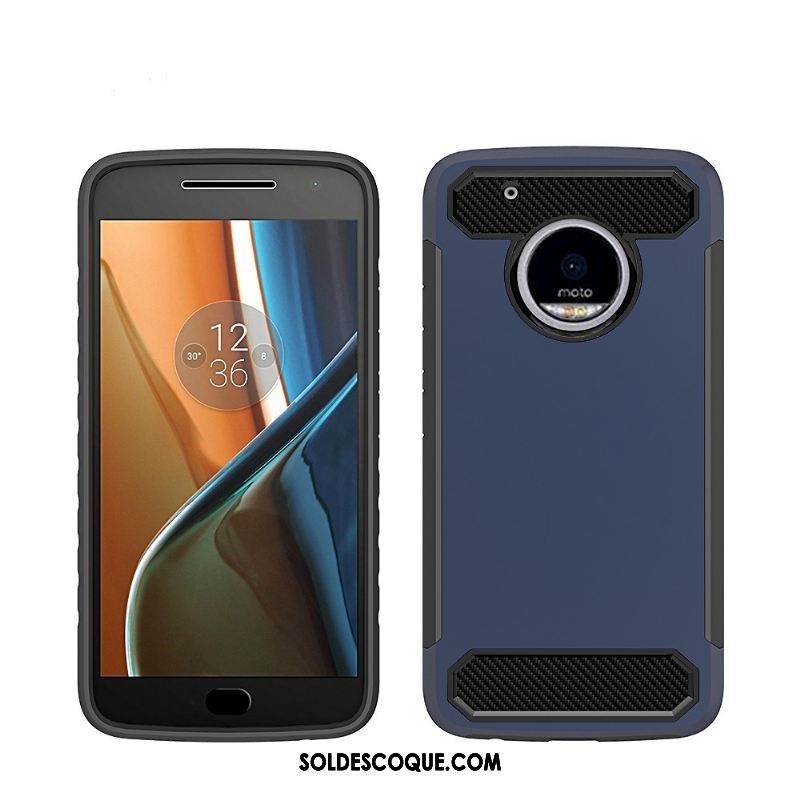 Coque Moto X4 Incassable Pu Silicone Rouge Nouveau Soldes