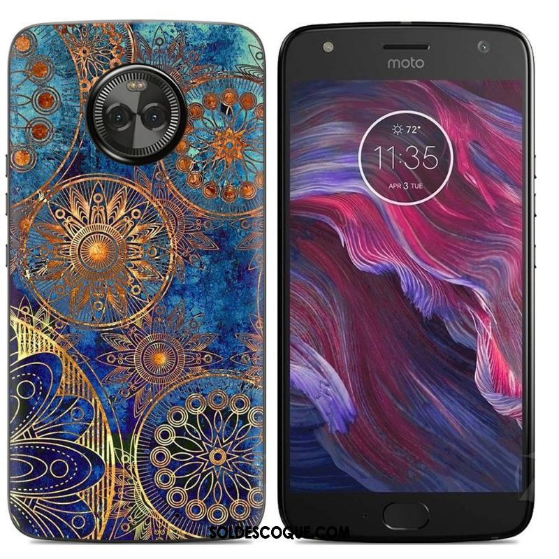 Coque Moto X4 Peinture Téléphone Portable Fluide Doux Créatif Coque En Silicone Pas Cher