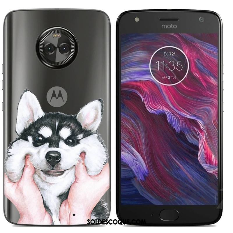 Coque Moto X4 Peinture Téléphone Portable Fluide Doux Créatif Coque En Silicone Pas Cher