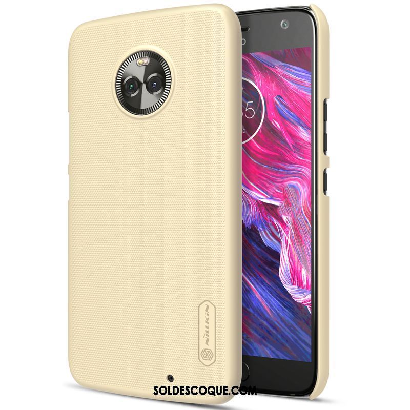 Coque Moto X4 Protection Difficile Incassable Or Étui France