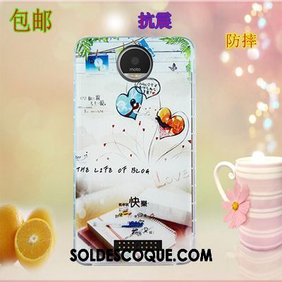 Coque Moto X4 Protection Fluide Doux Peinture Bleu Téléphone Portable En Ligne