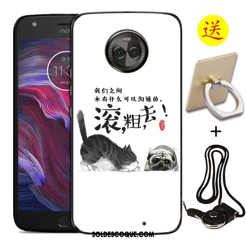 Coque Moto X4 Protection Peinture Téléphone Portable Incassable Fluide Doux Pas Cher