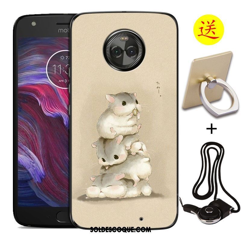 Coque Moto X4 Protection Peinture Téléphone Portable Incassable Fluide Doux Pas Cher