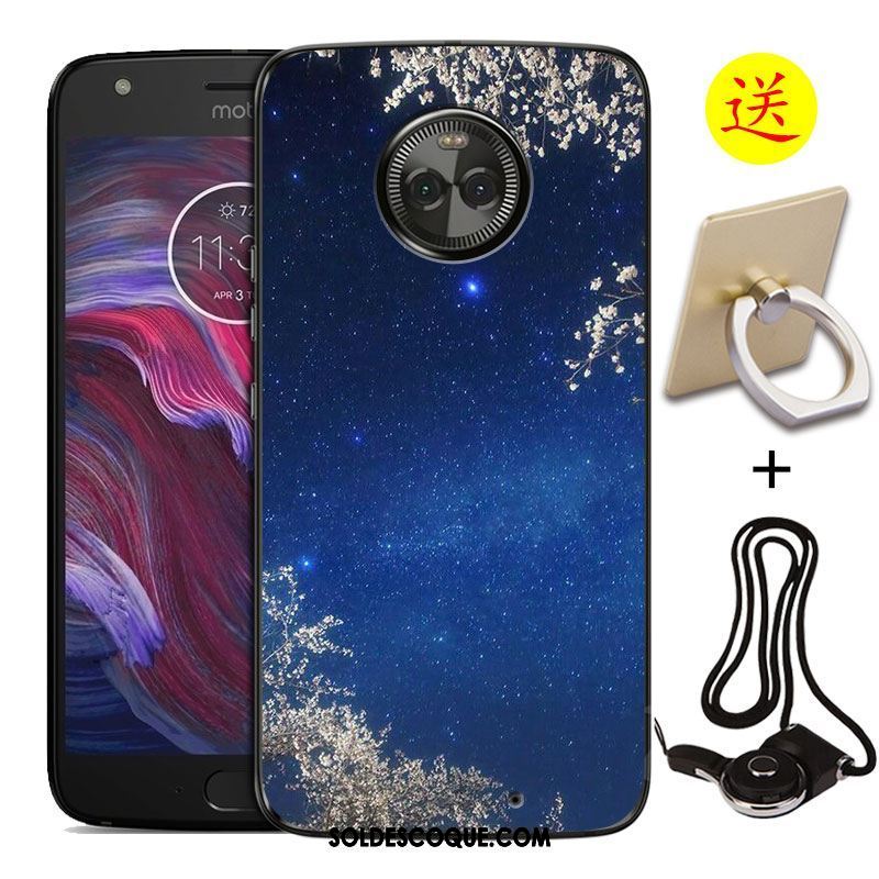 Coque Moto X4 Protection Peinture Téléphone Portable Incassable Fluide Doux Pas Cher