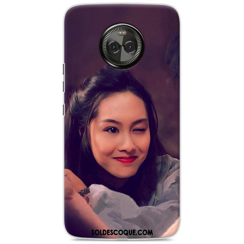 Coque Moto X4 Protection Téléphone Portable Étui Créatif Silicone Pas Cher