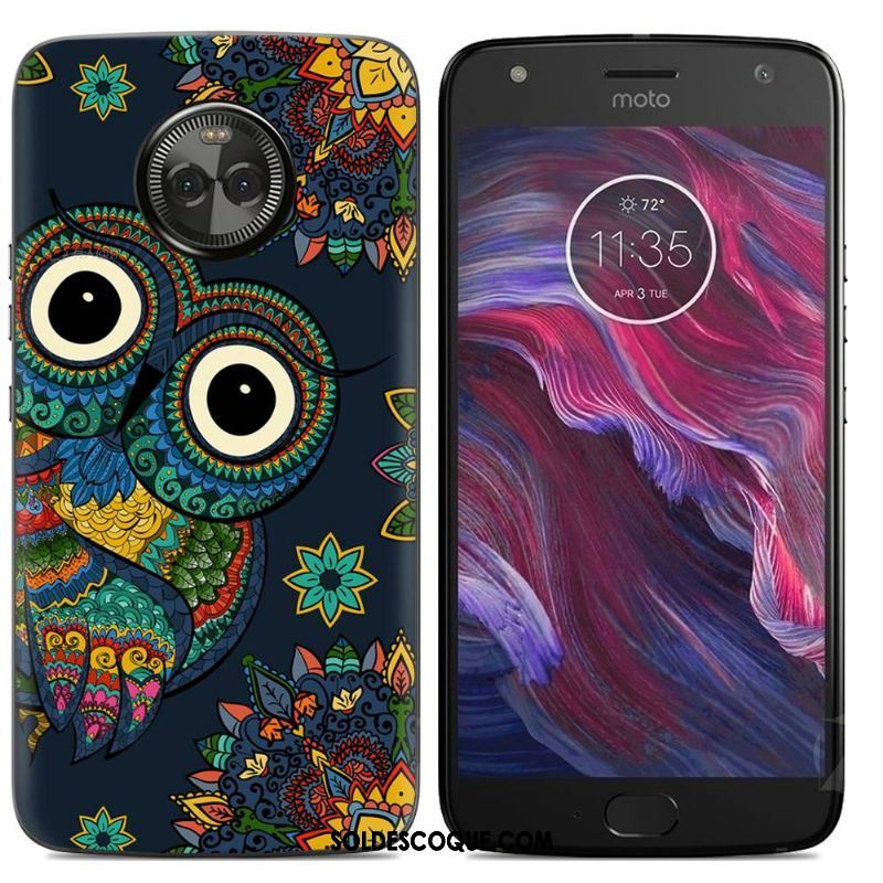 Coque Moto X4 Protection Étui Téléphone Portable Silicone Multicolore En Vente