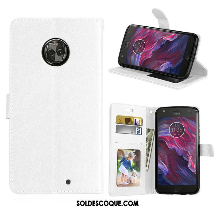 Coque Moto X4 Silicone Étui En Cuir Protection Rouge Téléphone Portable En Ligne