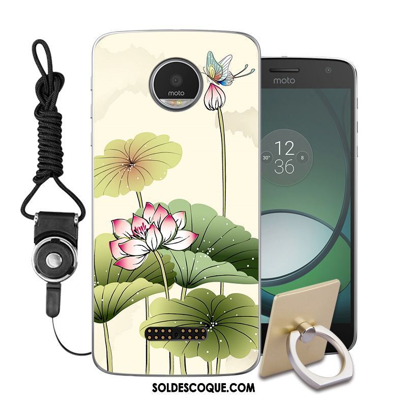 Coque Moto Z2 Play Incassable Téléphone Portable Fluide Doux Peinture Étui En Ligne