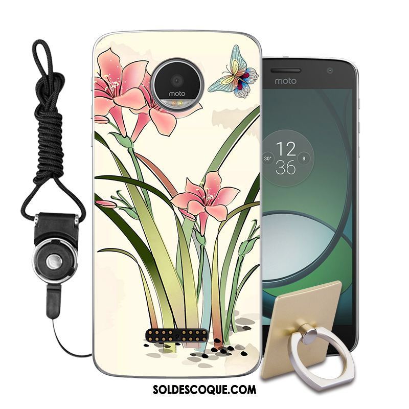 Coque Moto Z2 Play Incassable Téléphone Portable Fluide Doux Peinture Étui En Ligne