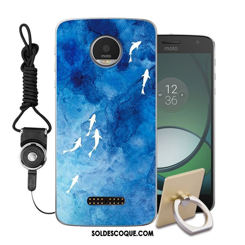 Coque Moto Z2 Play Incassable Téléphone Portable Fluide Doux Peinture Étui En Ligne