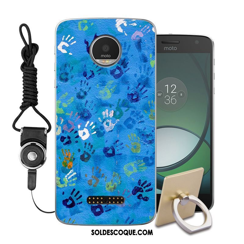Coque Moto Z2 Play Incassable Téléphone Portable Fluide Doux Peinture Étui En Ligne