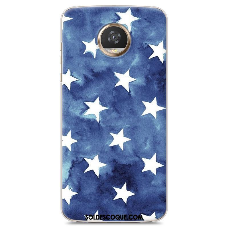 Coque Moto Z2 Play Téléphone Portable Protection Bleu Difficile Sac En Ligne