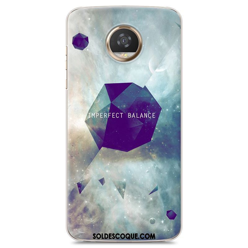 Coque Moto Z2 Play Téléphone Portable Protection Bleu Difficile Sac En Ligne