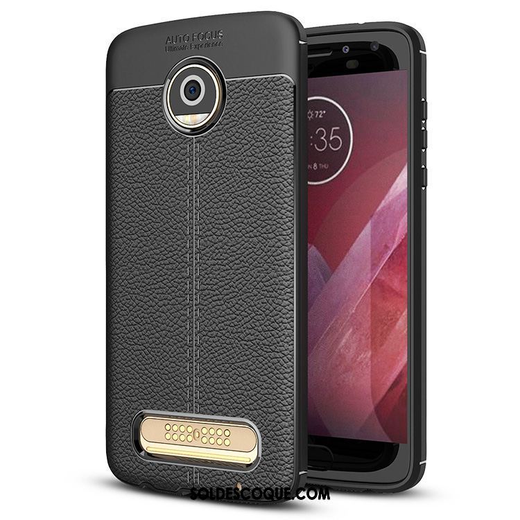 Coque Moto Z2 Play Téléphone Portable Tempérer Épaissir Protection Incassable En Ligne