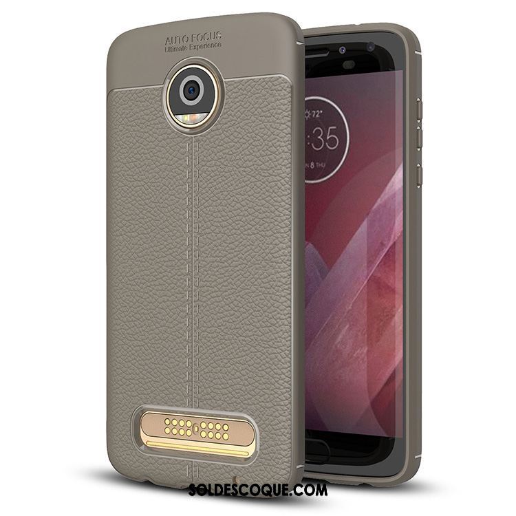 Coque Moto Z2 Play Téléphone Portable Tempérer Épaissir Protection Incassable En Ligne