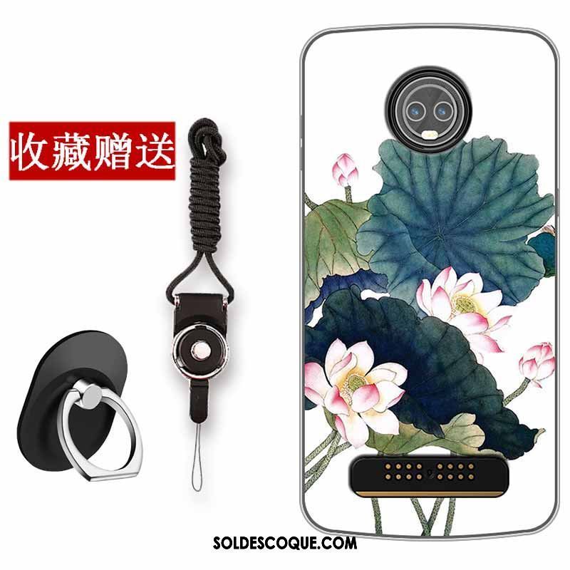 Coque Moto Z3 Play Frais Incassable Tout Compris Étui Fluide Doux En Vente