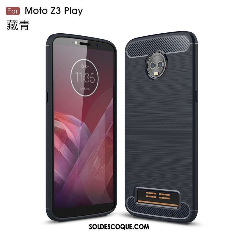 Coque Moto Z3 Play Incassable Téléphone Portable Cuir Modèle Fleurie Tout Compris En Vente