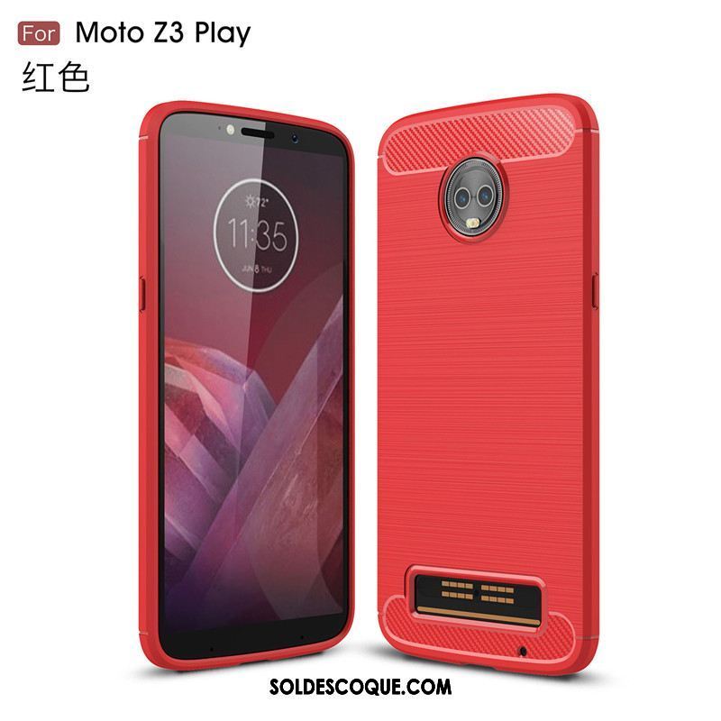 Coque Moto Z3 Play Incassable Téléphone Portable Cuir Modèle Fleurie Tout Compris En Vente