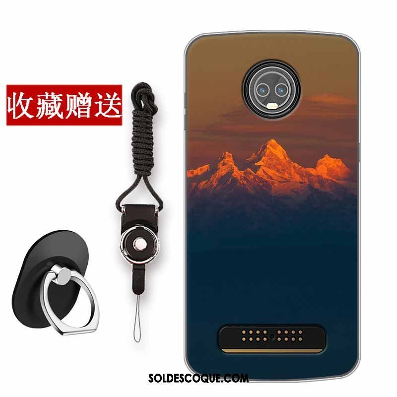 Coque Moto Z3 Play Tout Compris Incassable Silicone Tendance Téléphone Portable Housse Pas Cher