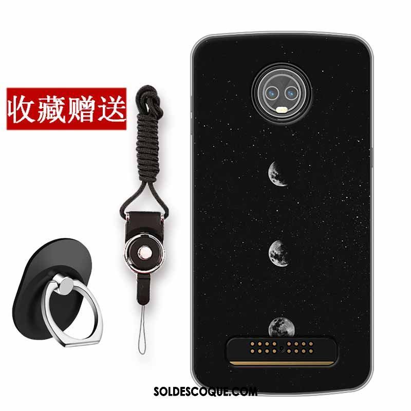 Coque Moto Z3 Play Tout Compris Incassable Silicone Tendance Téléphone Portable Housse Pas Cher