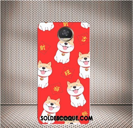 Coque Moto Z3 Play Téléphone Portable Fluide Doux Dessin Animé Ornements Suspendus Personnalité Housse Soldes