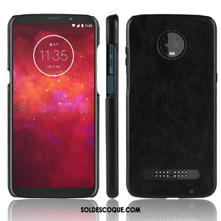 Coque Moto Z3 Play Étui Incassable Protection Modèle Fleurie Difficile Pas Cher