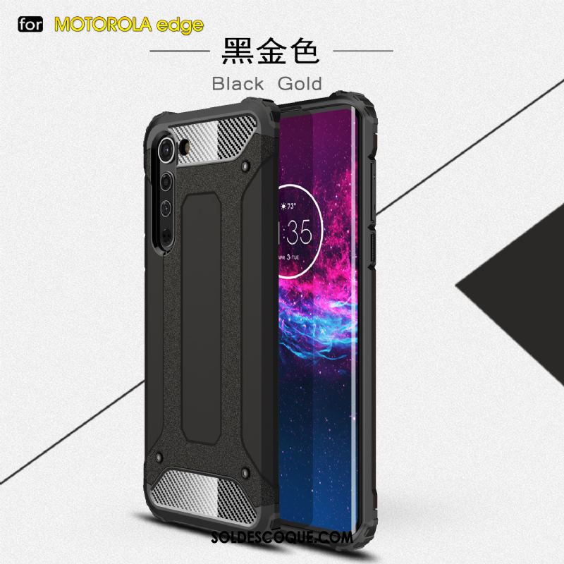 Coque Motorola Edge Difficile Étui Épaissir Téléphone Portable Incassable En Vente