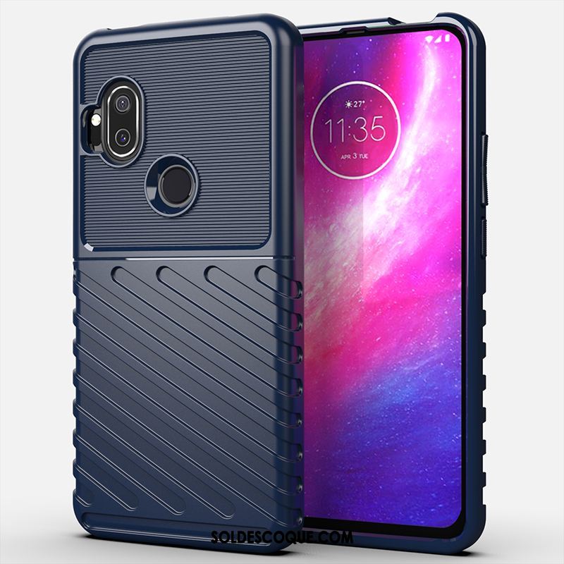 Coque Motorola One Hyper Téléphone Portable Incassable Bordure Armure Fluide Doux Pas Cher