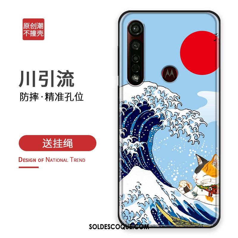 Coque Motorola One Macro Incassable Étui Protection Silicone Téléphone Portable En Vente