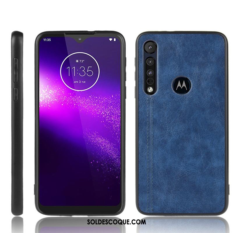 Coque Motorola One Macro Étui Modèle Fleurie Rouge Téléphone Portable Difficile Pas Cher