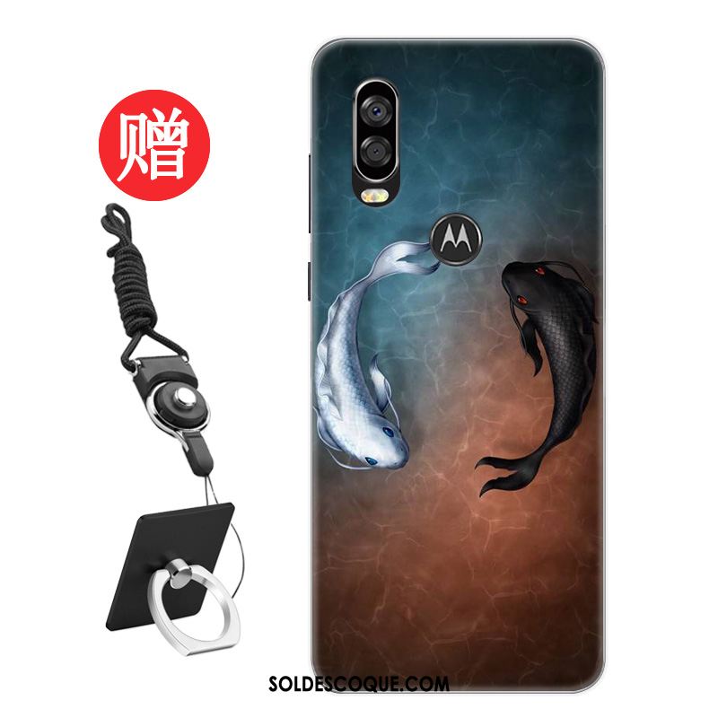 Coque Motorola One Vision Rat Protection Personnalisé Téléphone Portable Étui Pas Cher