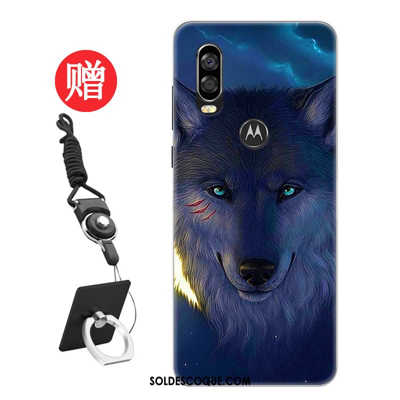 Coque Motorola One Vision Rat Protection Personnalisé Téléphone Portable Étui Pas Cher