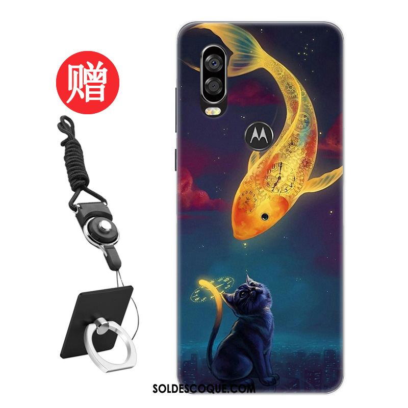 Coque Motorola One Vision Rat Protection Personnalisé Téléphone Portable Étui Pas Cher