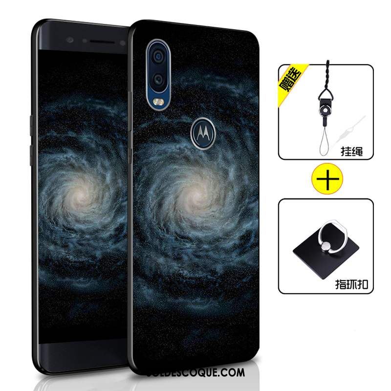 Coque Motorola One Vision Étui Tout Compris Téléphone Portable Vert Incassable Pas Cher